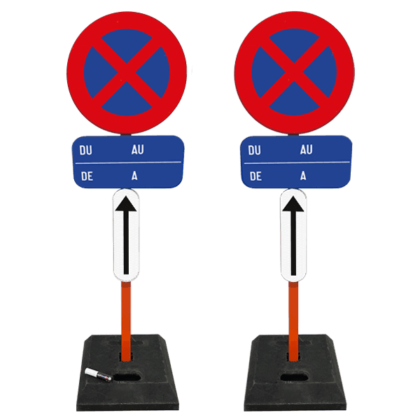 Kit de panneaux SB250 - E3 - Interdiction d'arrêt et de stationnement