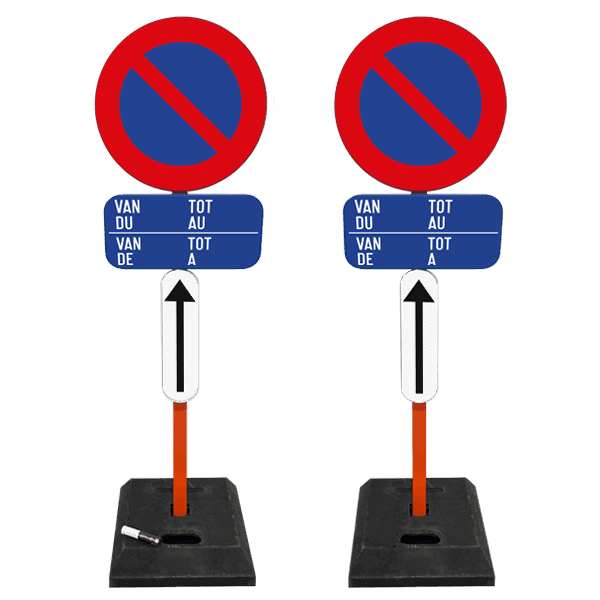 Parkeerverbod set E1 - All inclusive - NL/FR