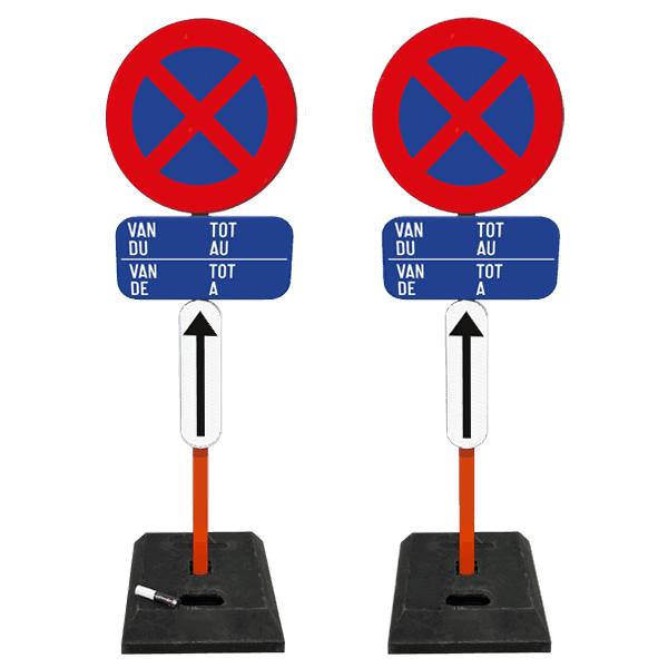 Parkeerverbod set E3 - All inclusive - NL/FR