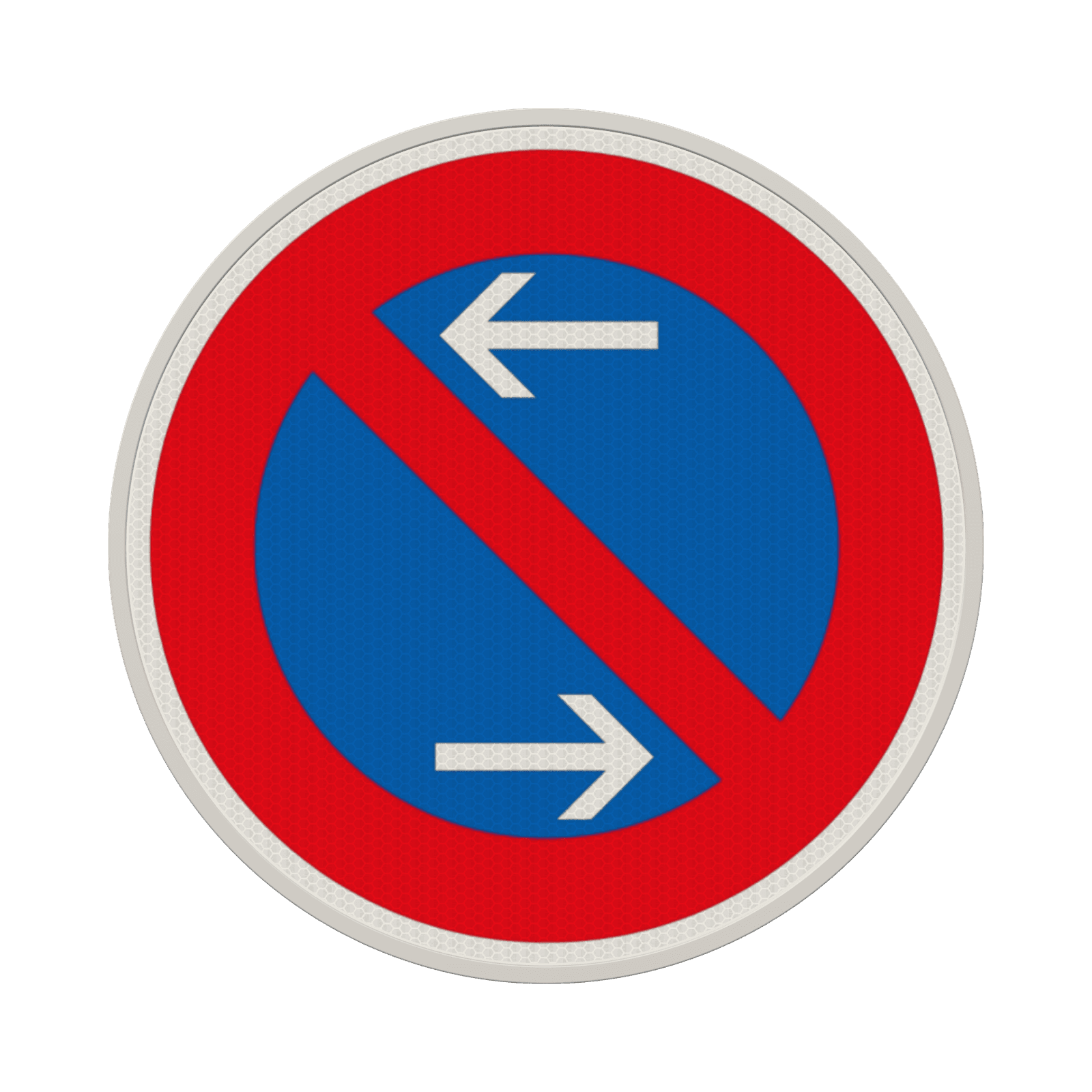 Verkehrszeichen 286-30 - Eingeschränktes Halteverbot Mitte, rechts