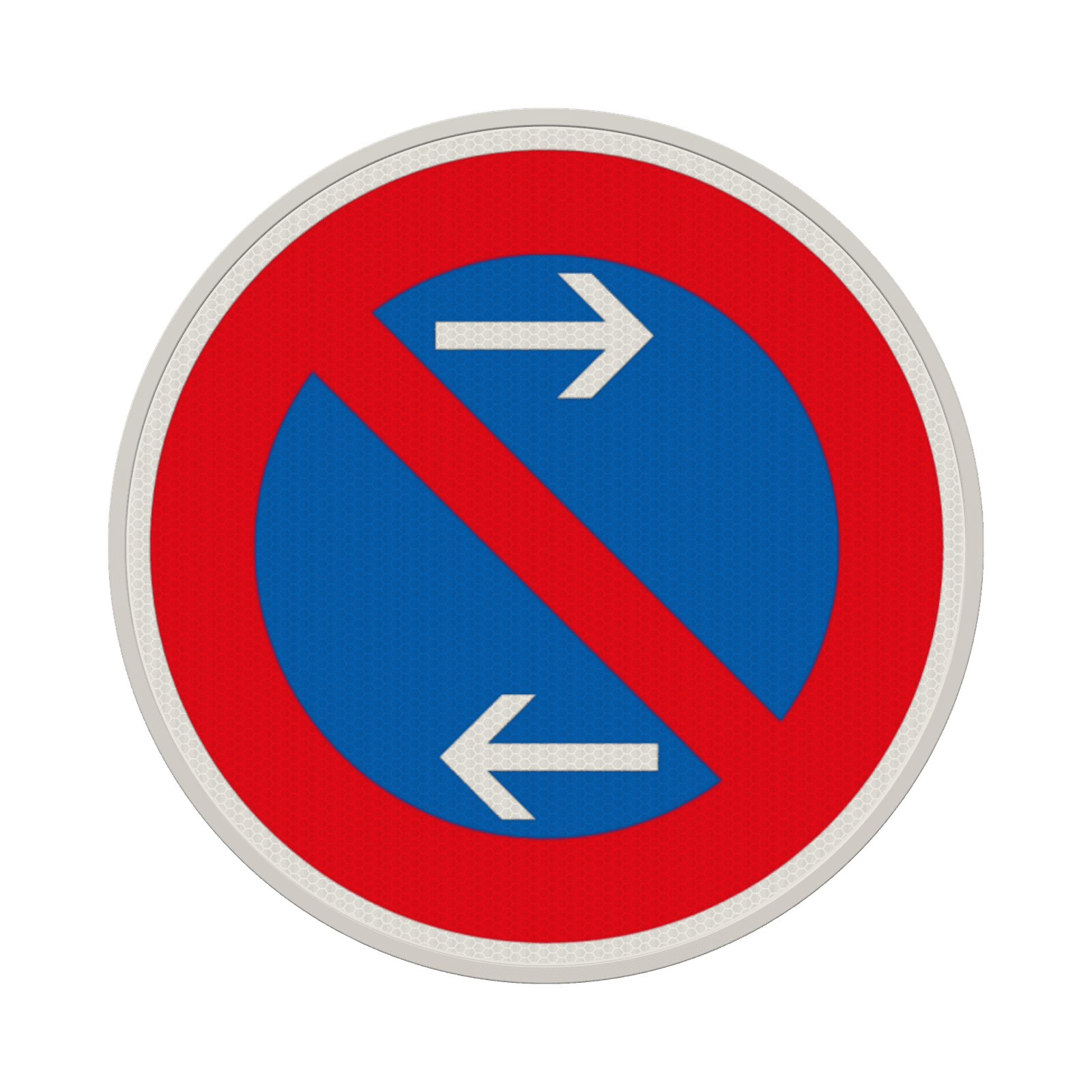 Verkehrszeichen 286-31 - Eingeschränktes Halteverbot Mitte, links