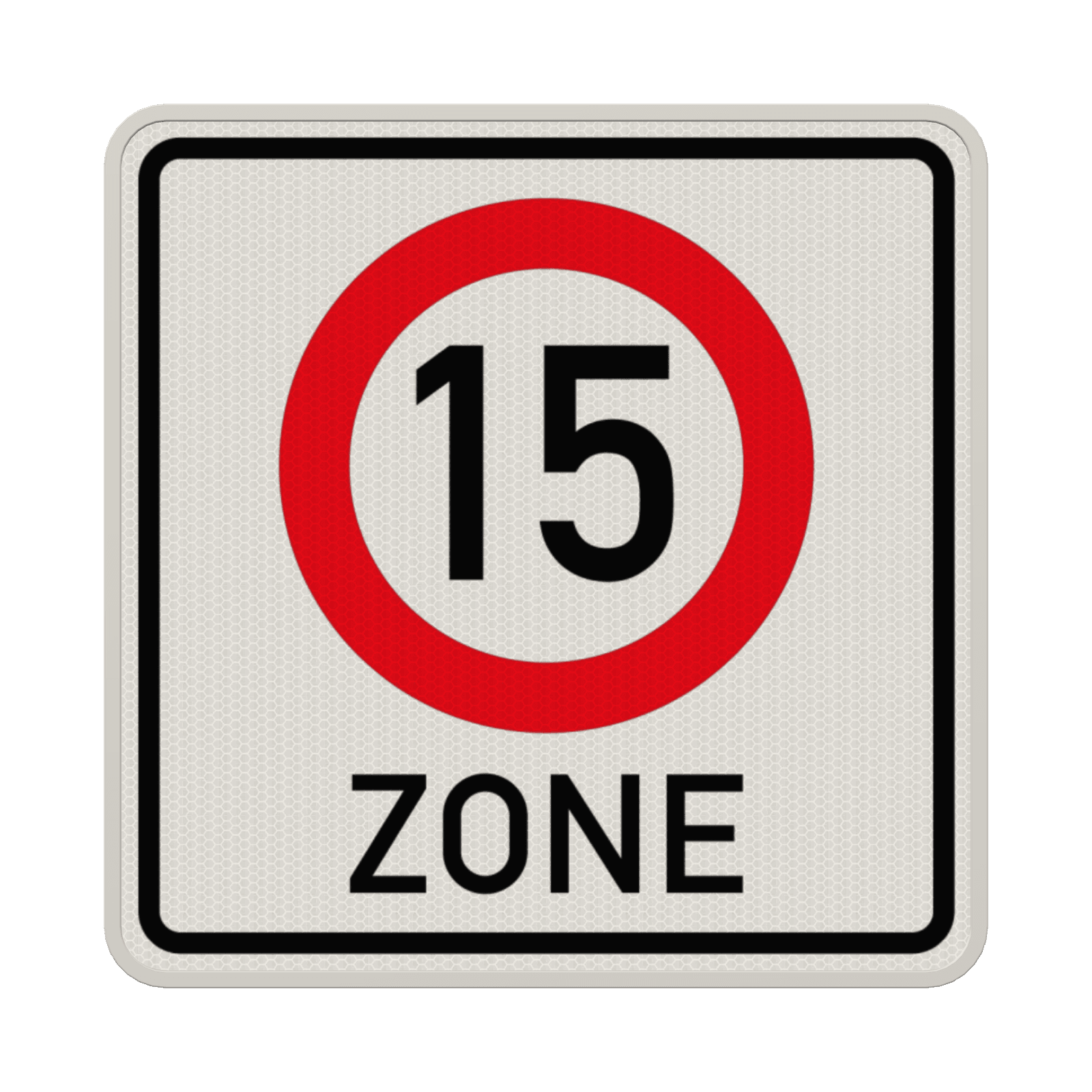 Verkehrszeichen 274.1-15 - Beginn Tempo 15-Zone