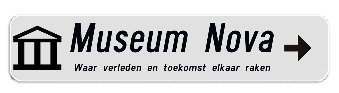 Verkeersbord SB250 F34a - Openbare inrichting - hoofdtekst + ondertekst - rechts + picto