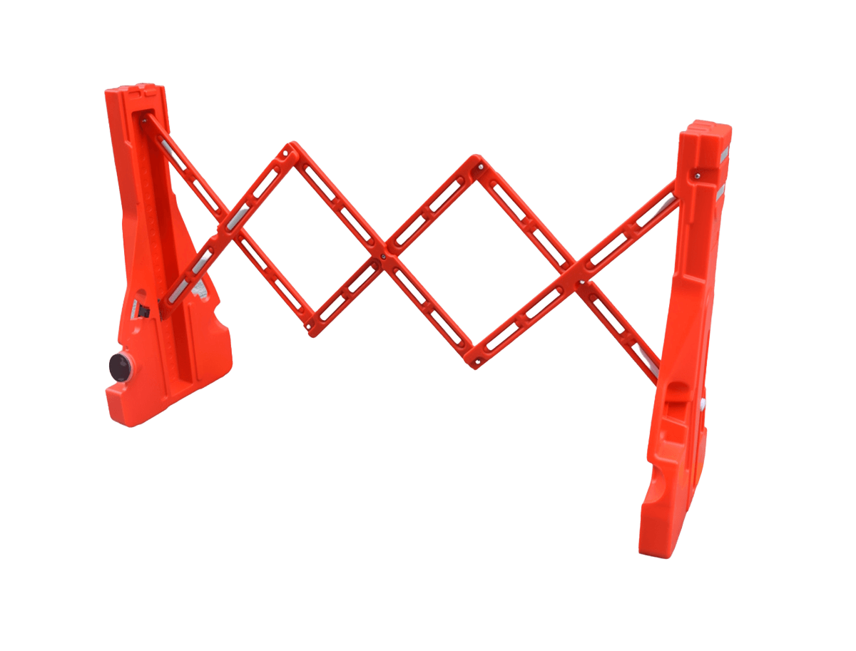 Kunststoff Scherensperre klappbar 240 cm – reflektierend