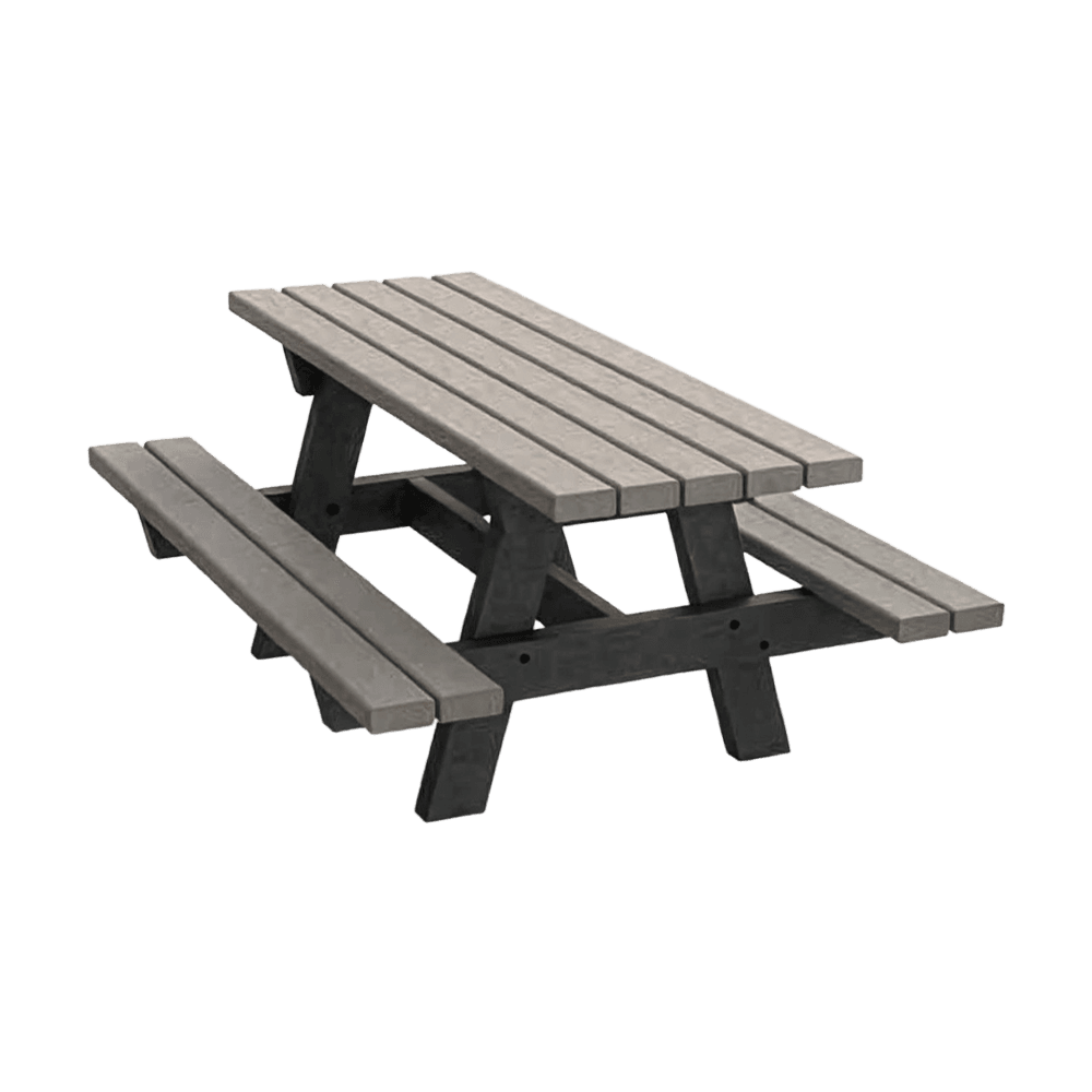Picknickbank kunststof (100% gerecycled) - Govaplast type Oslo