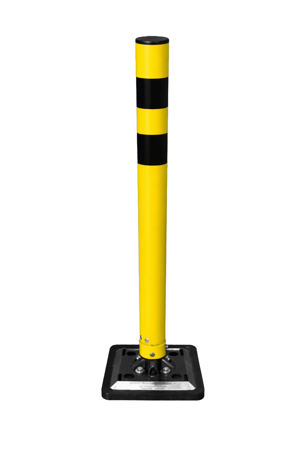 Poteau flexible KickBack jaune Ø60 mm