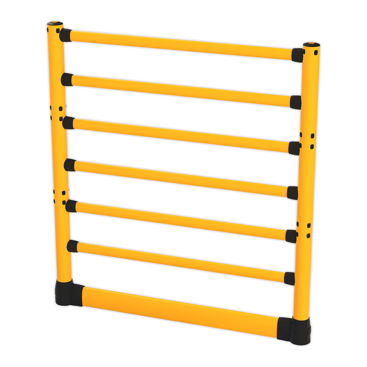 Aanrijdbeveiliging flexibel TS-FLEX-HIGH met onderrijbeveiliging - 2642x2870x205mm (getest tot 7400 joule)