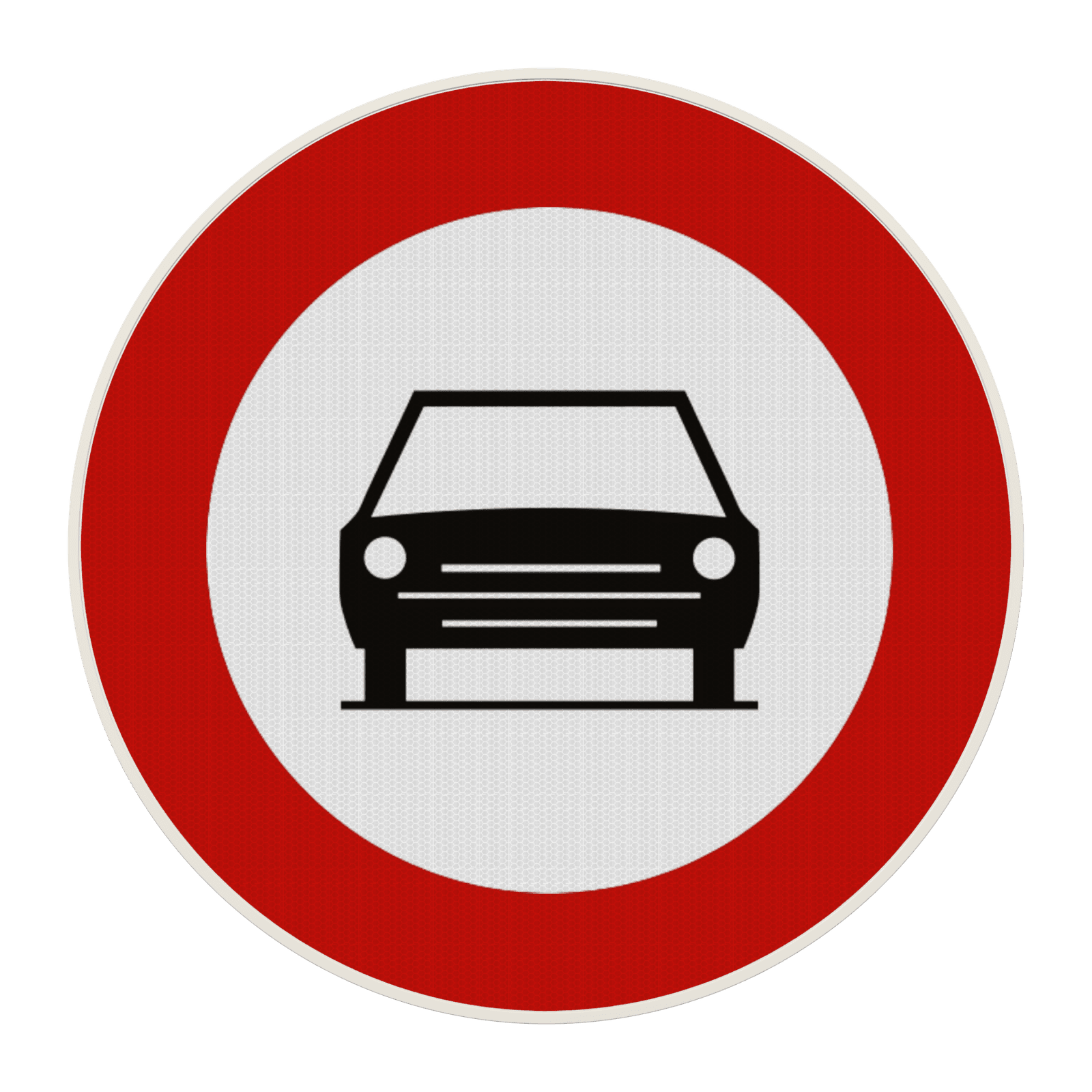 Panneau G2000 - C5 - Accès interdit aux conducteurs de véhicules à moteur