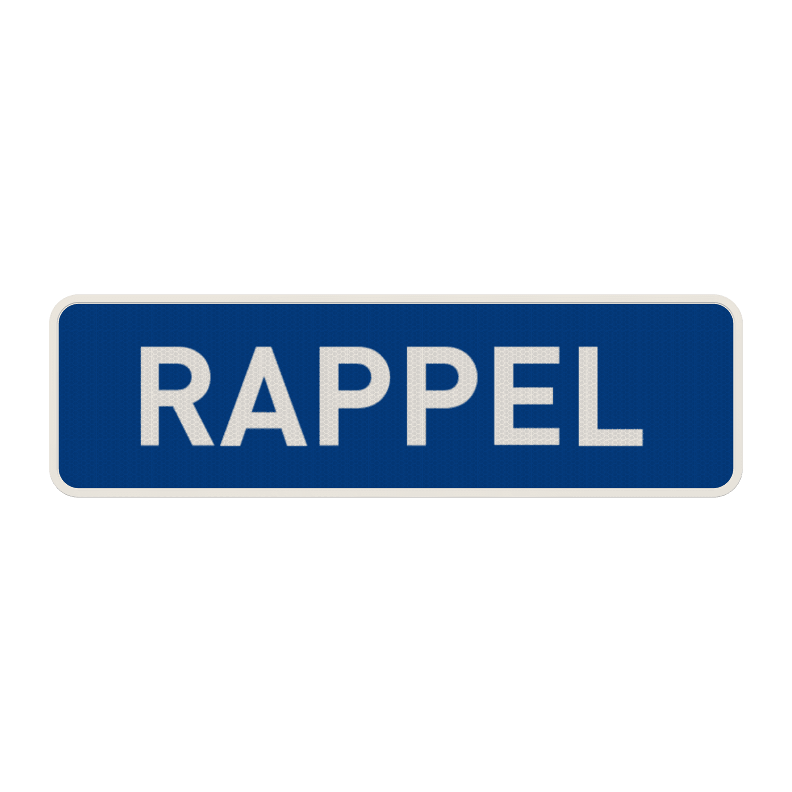 Panneau G2000 - G type VI - Rappel