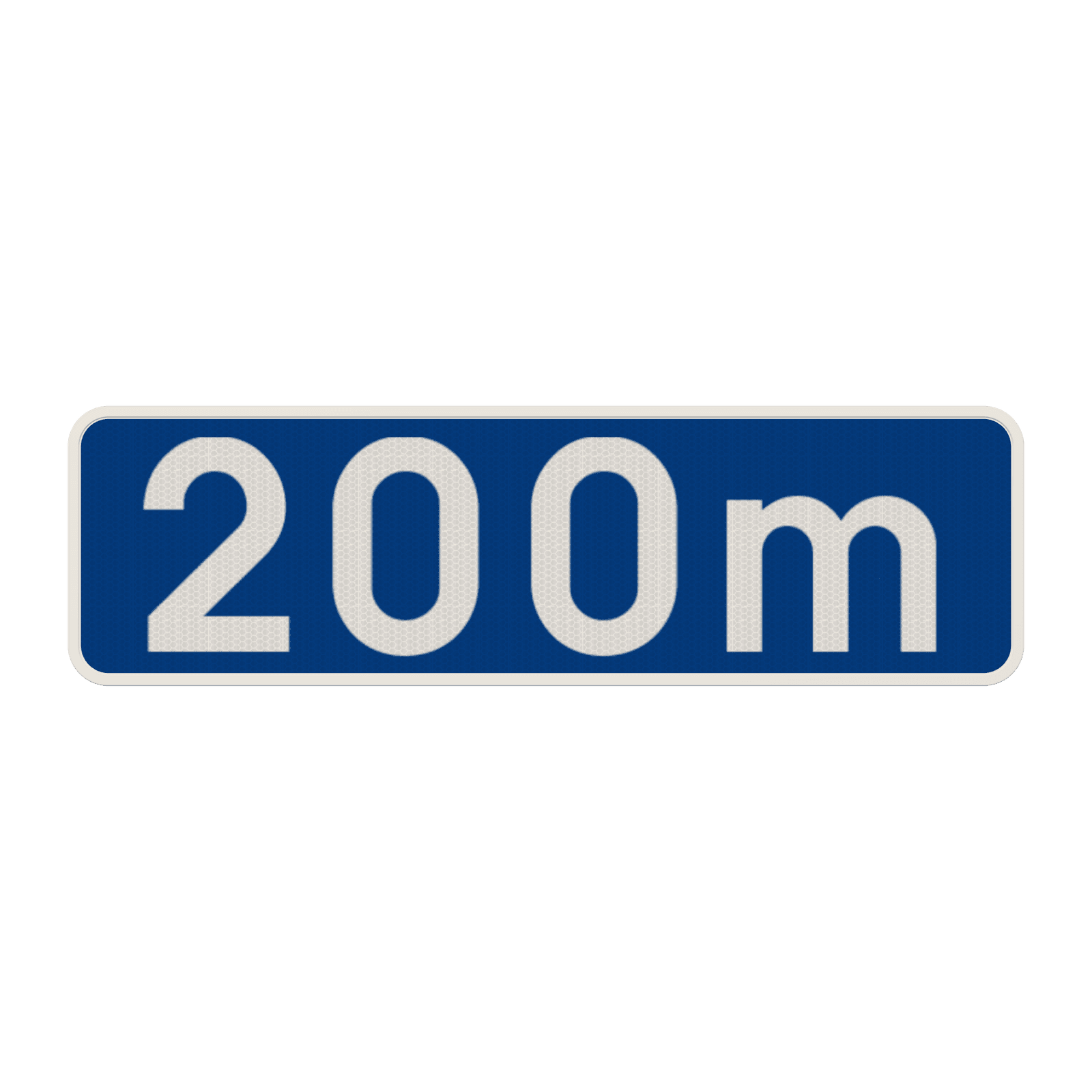 Panneau G2000 - G type Ia - Indication d'une distance