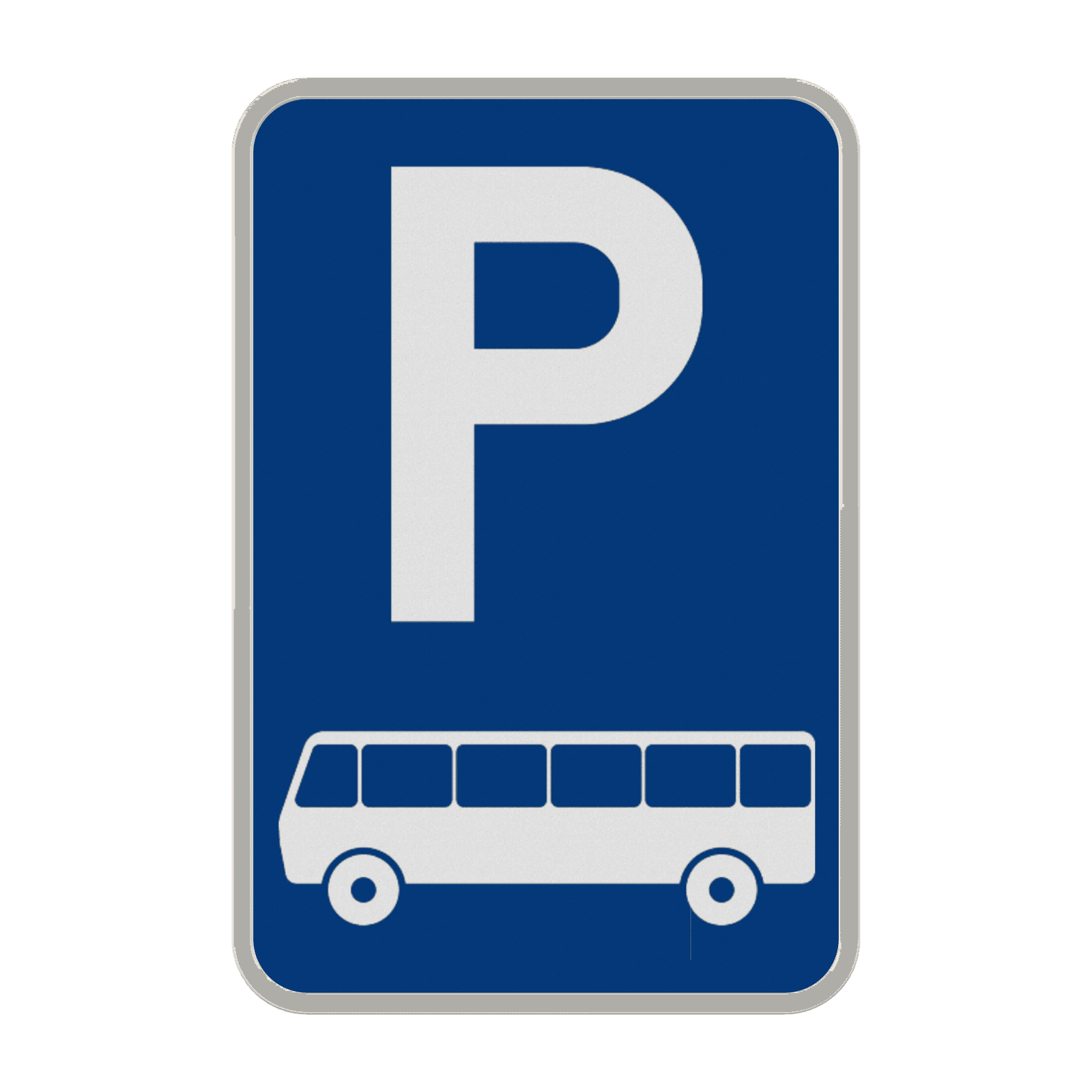 Panneau G2000 - E9d - Stationnement réservé aux autocars