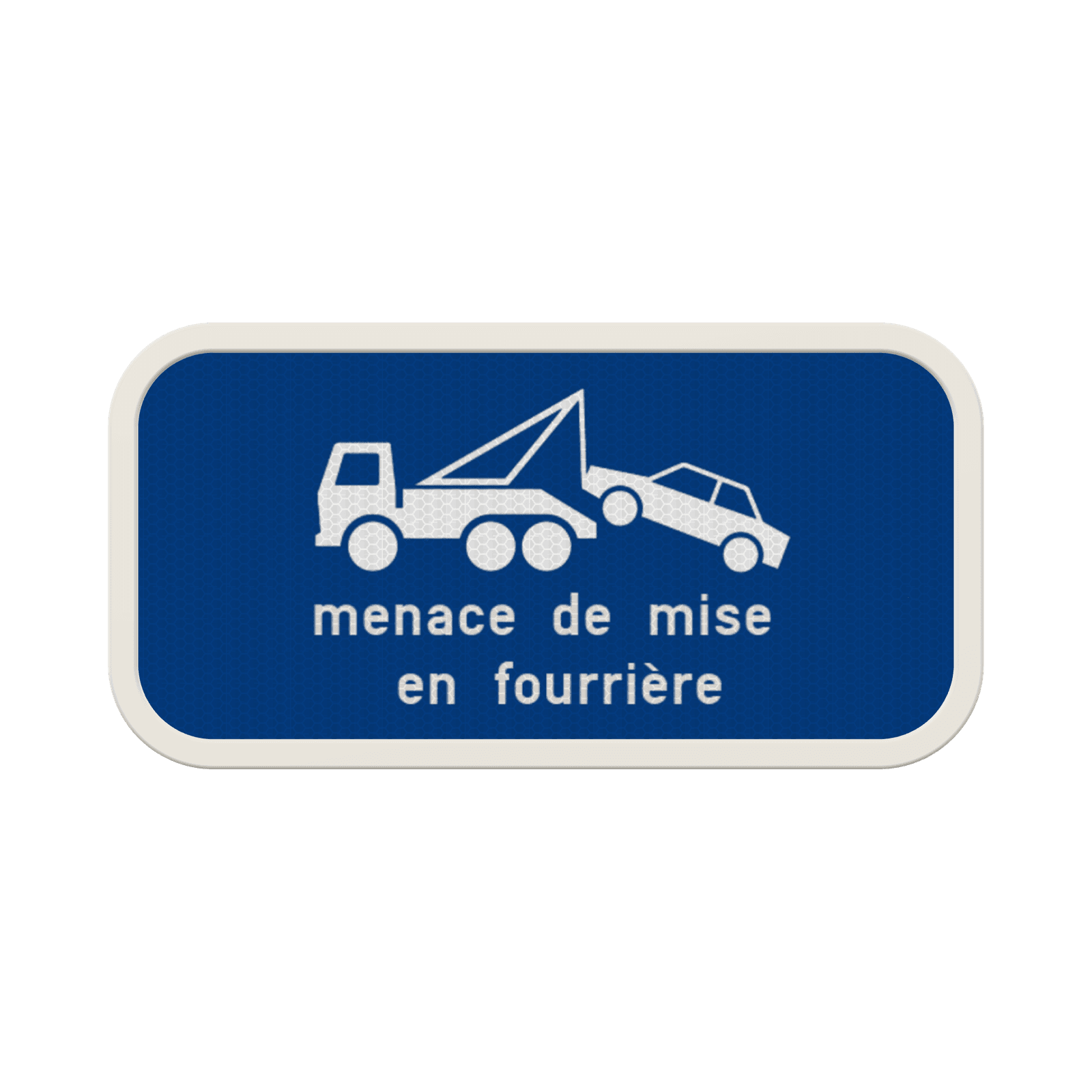 Panneau G2000 - Menace de mise en fourrière