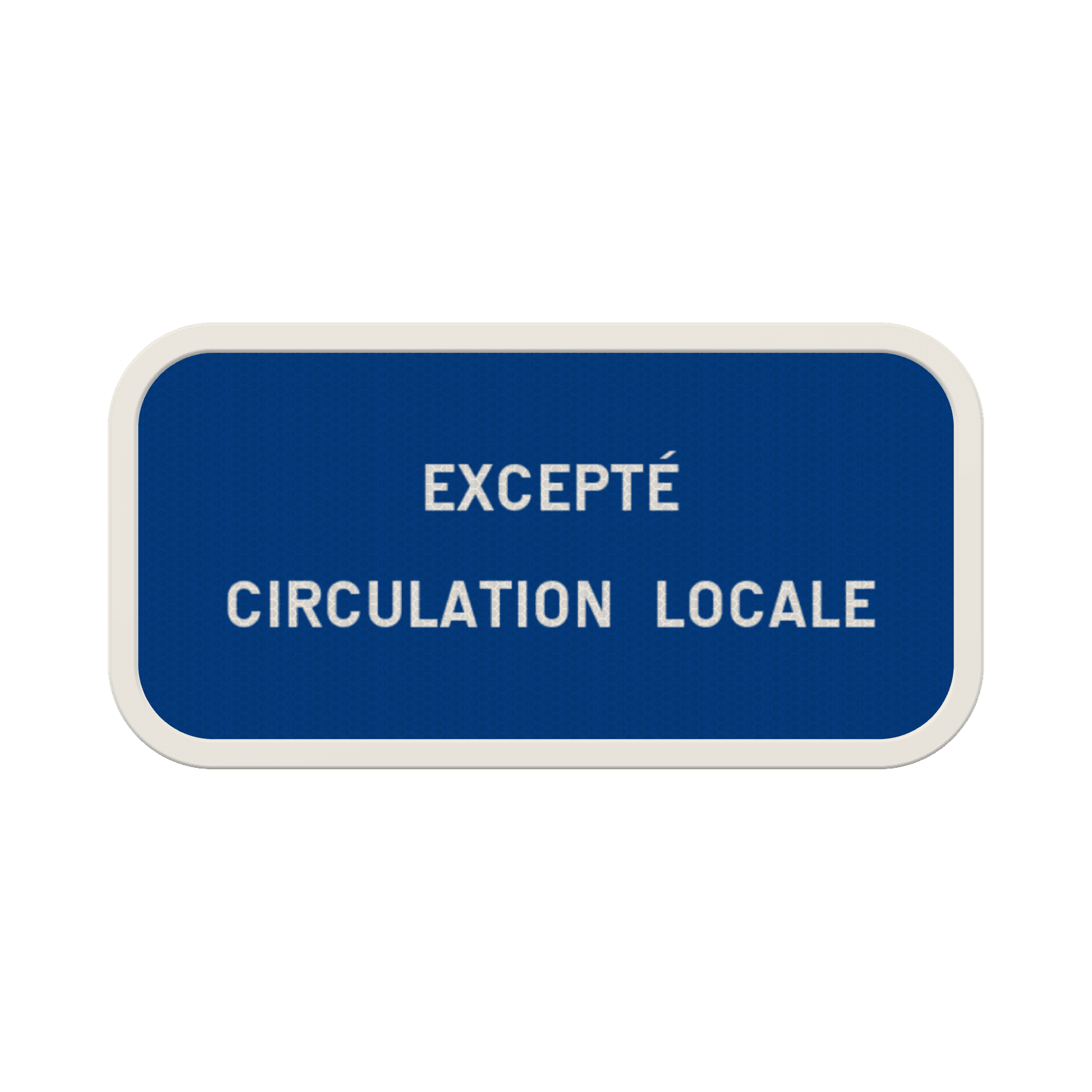 Panneau G2000 - G type IV - Restriction ou interdiction