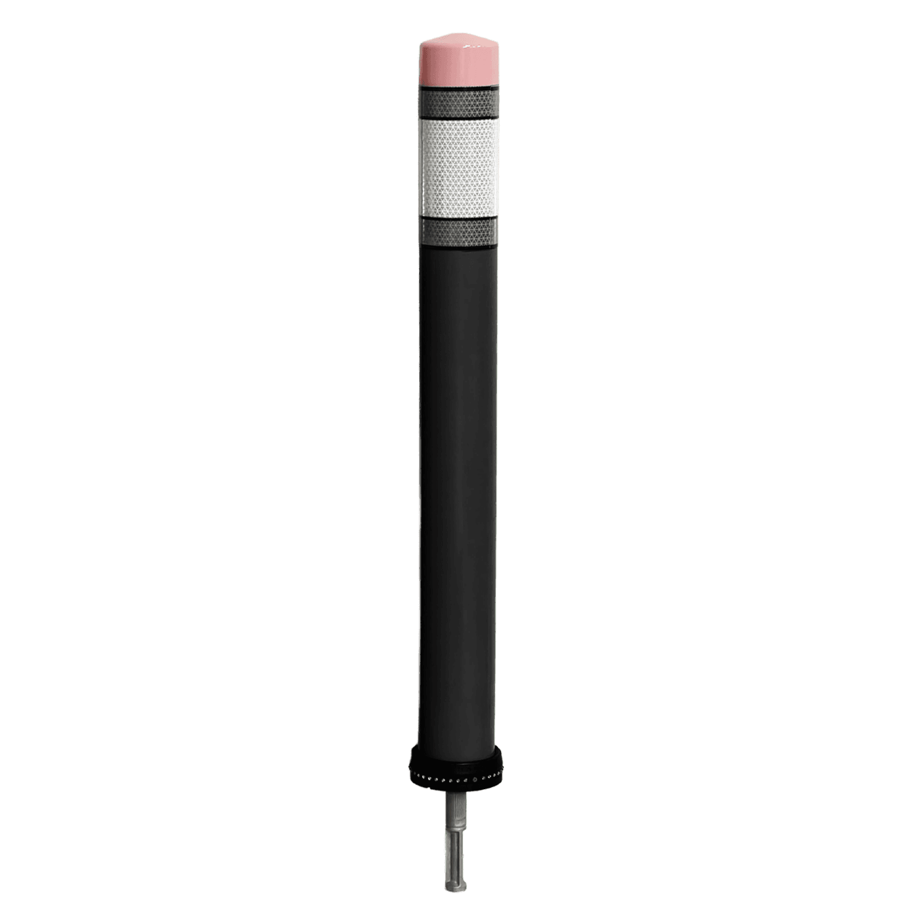 Flexpaal Pole Cone PENCIL Ø80x800mm - zwart/wit RA2