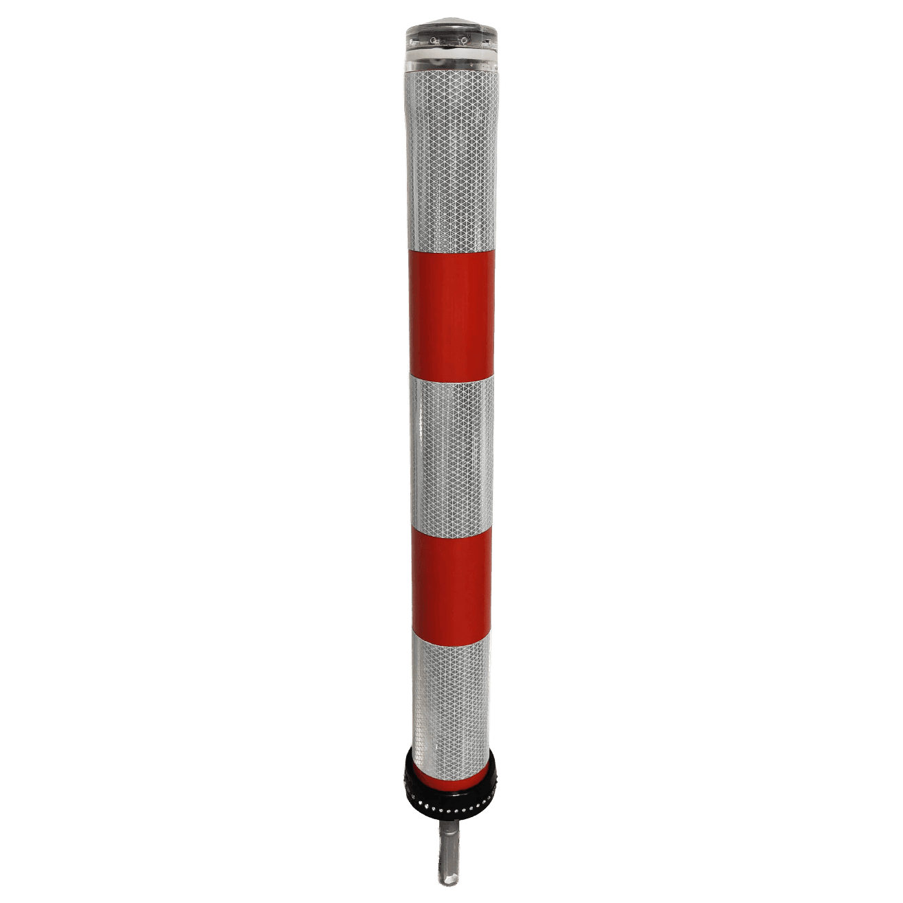 Pole Cone Traffic LED - vast (NSE) - rood/wit