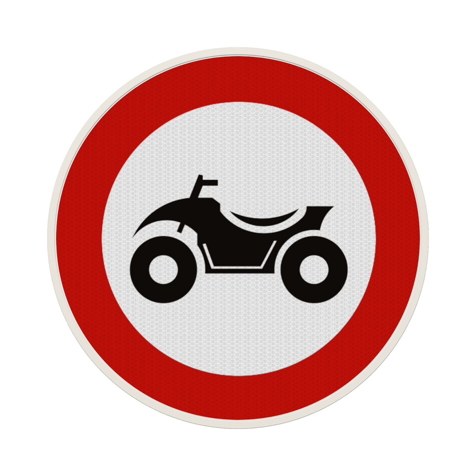 Panneau G2000 - C6 - Accès interdit aux conducteurs de quads