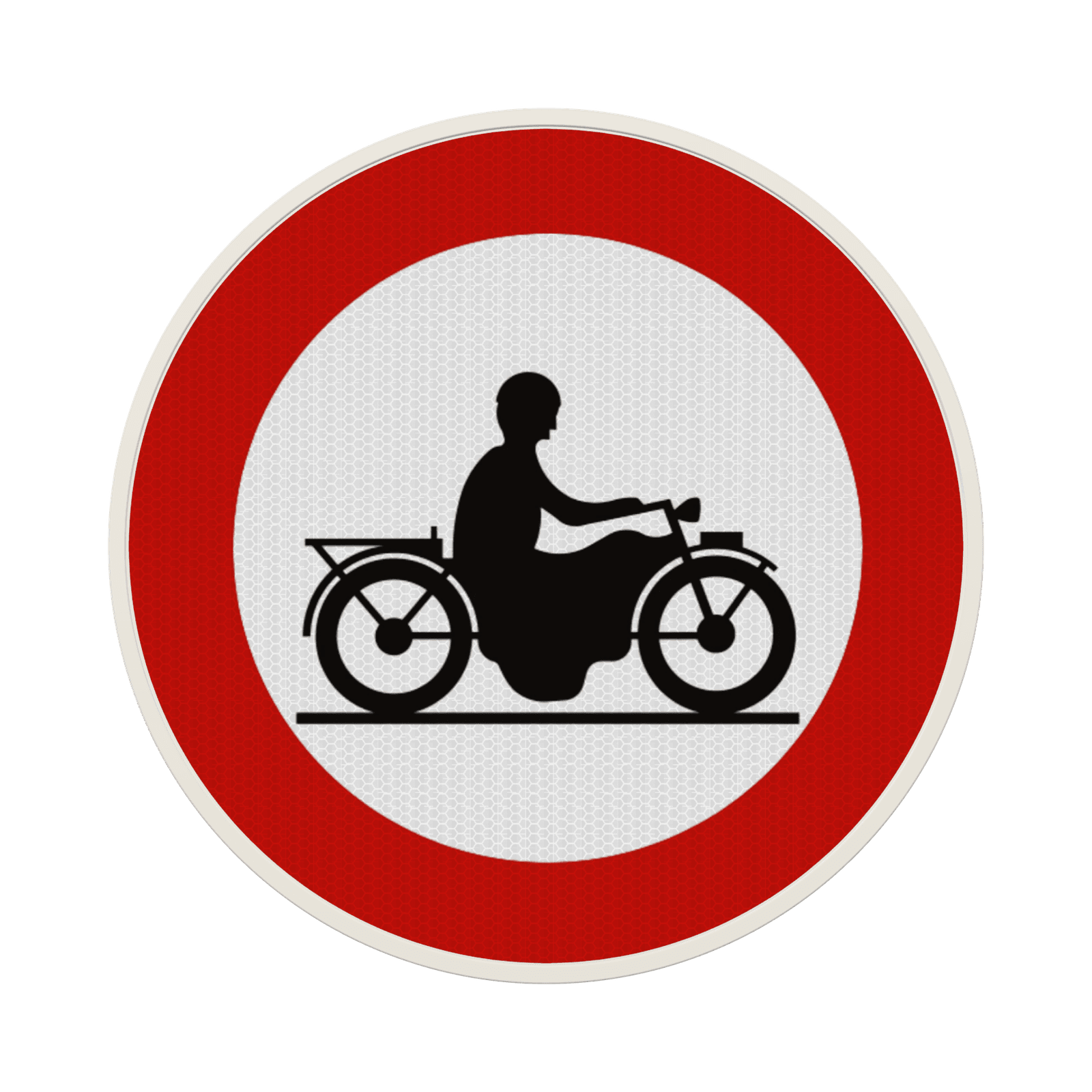 Panneau G2000 - C7 - Accès interdit aux conducteurs de motocyclettes