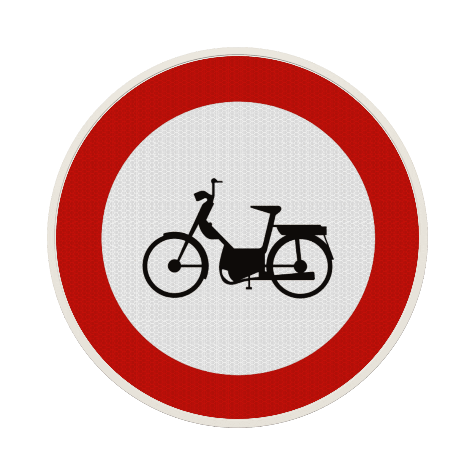 Panneau G2000 - C9 - Accès interdit aux conducteurs de cyclomoteurs