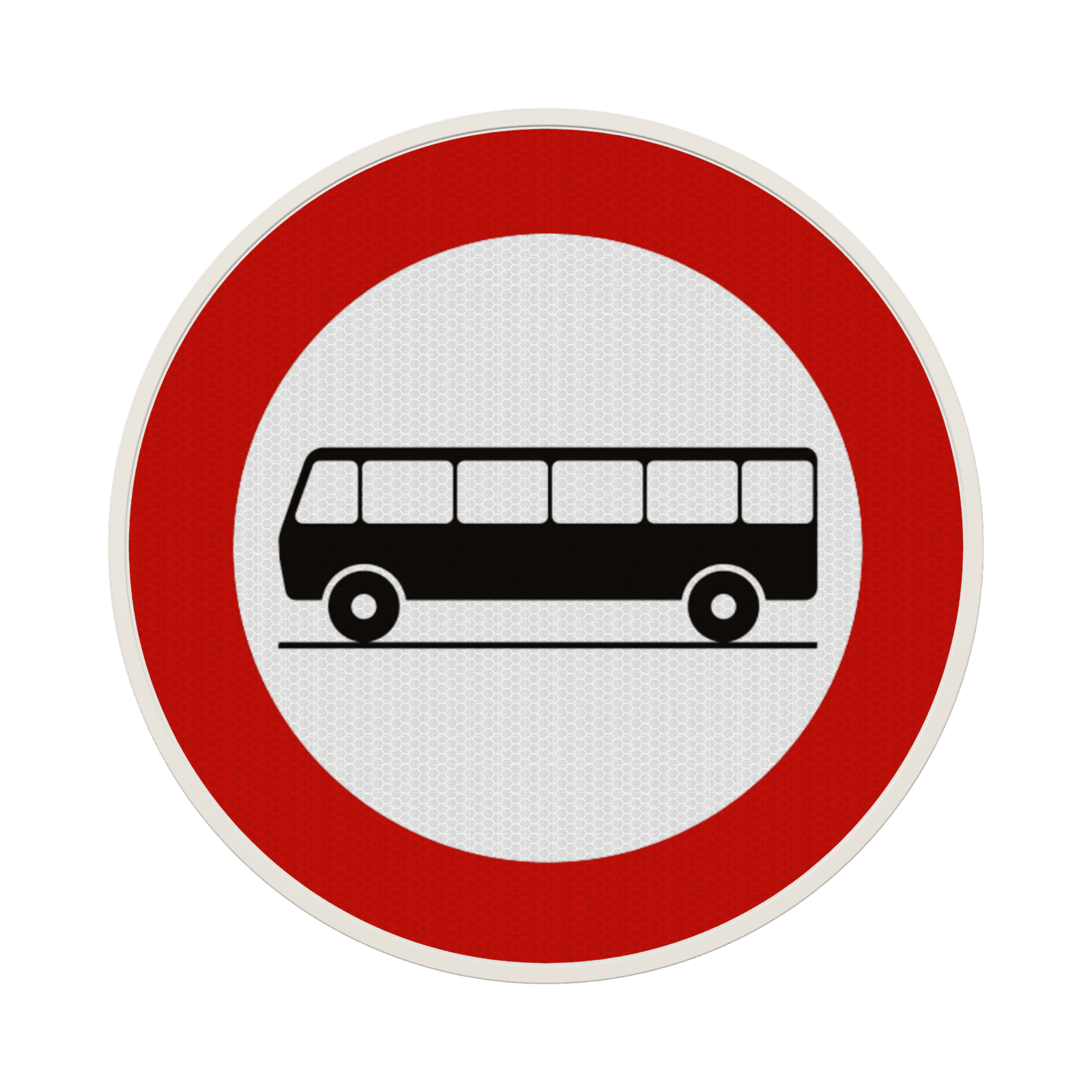 Panneau G2000 - C22 - Accès interdit aux conducteurs d'autocars