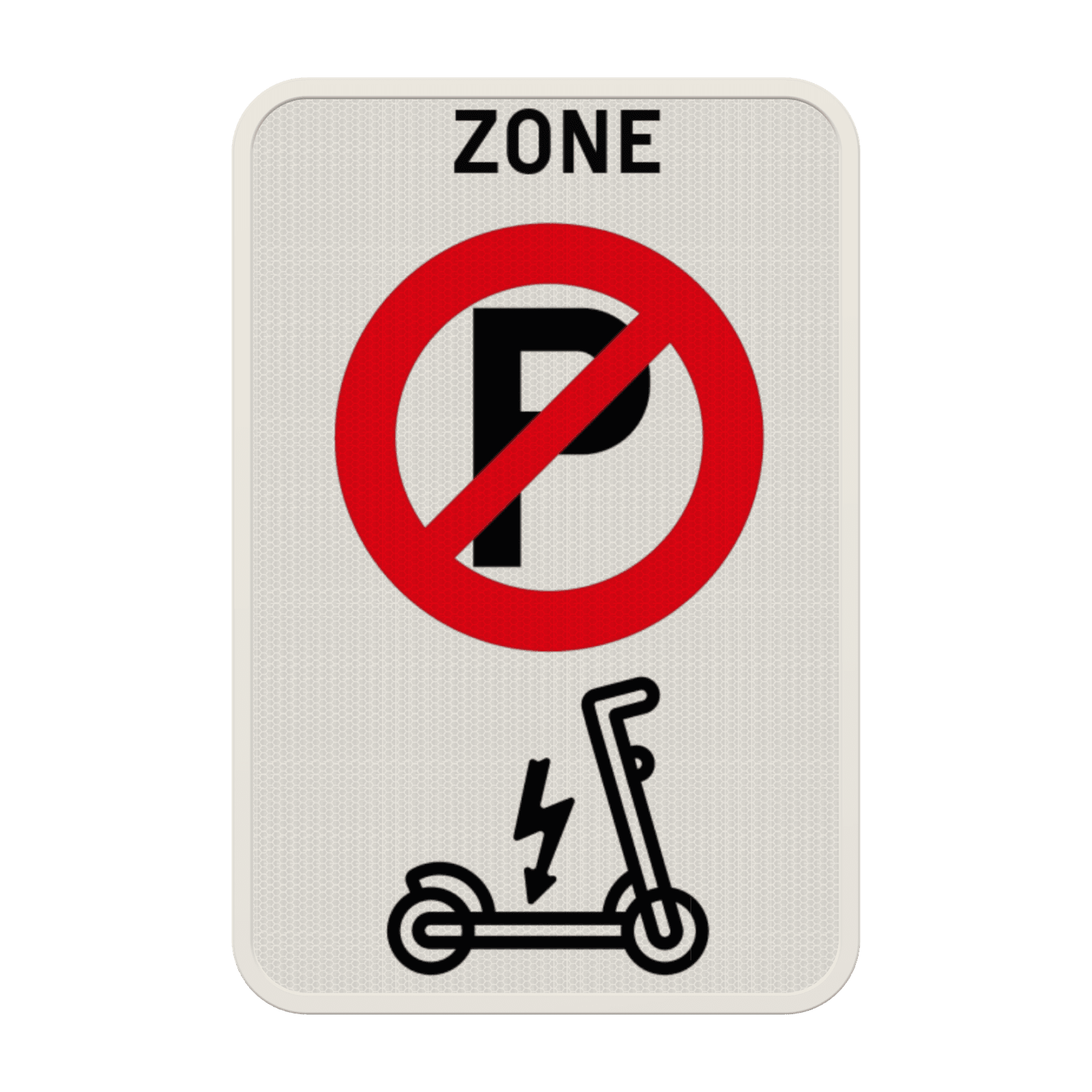 Panneau Interdiction de Stationner – Trottinettes Électriques