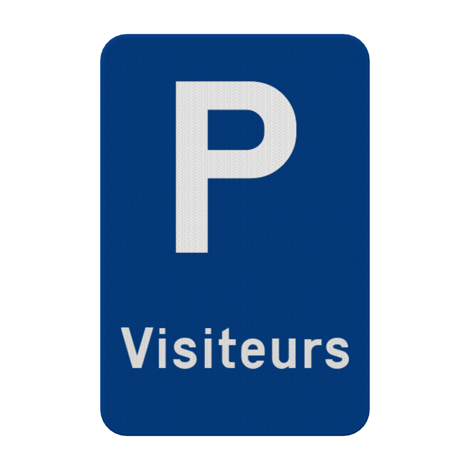Panneau de stationnement - visiteurs