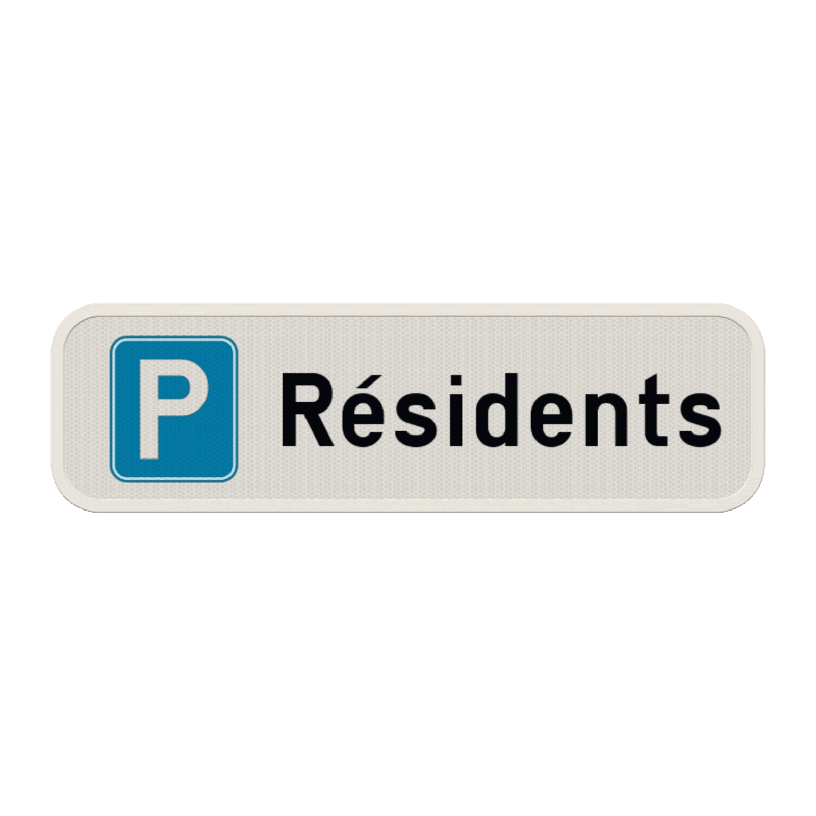 Panneau de stationnement - Résidents