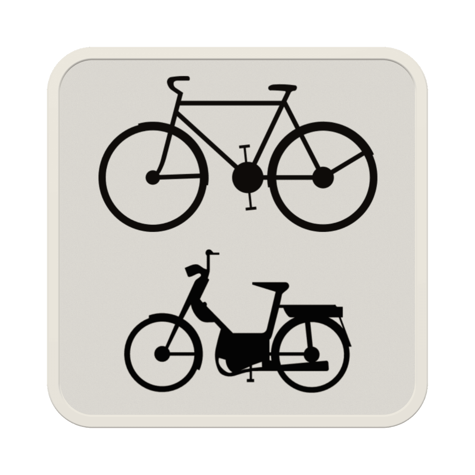 Panneau G2000 - M24 - Réservé aux bicyclettes et trottinettes