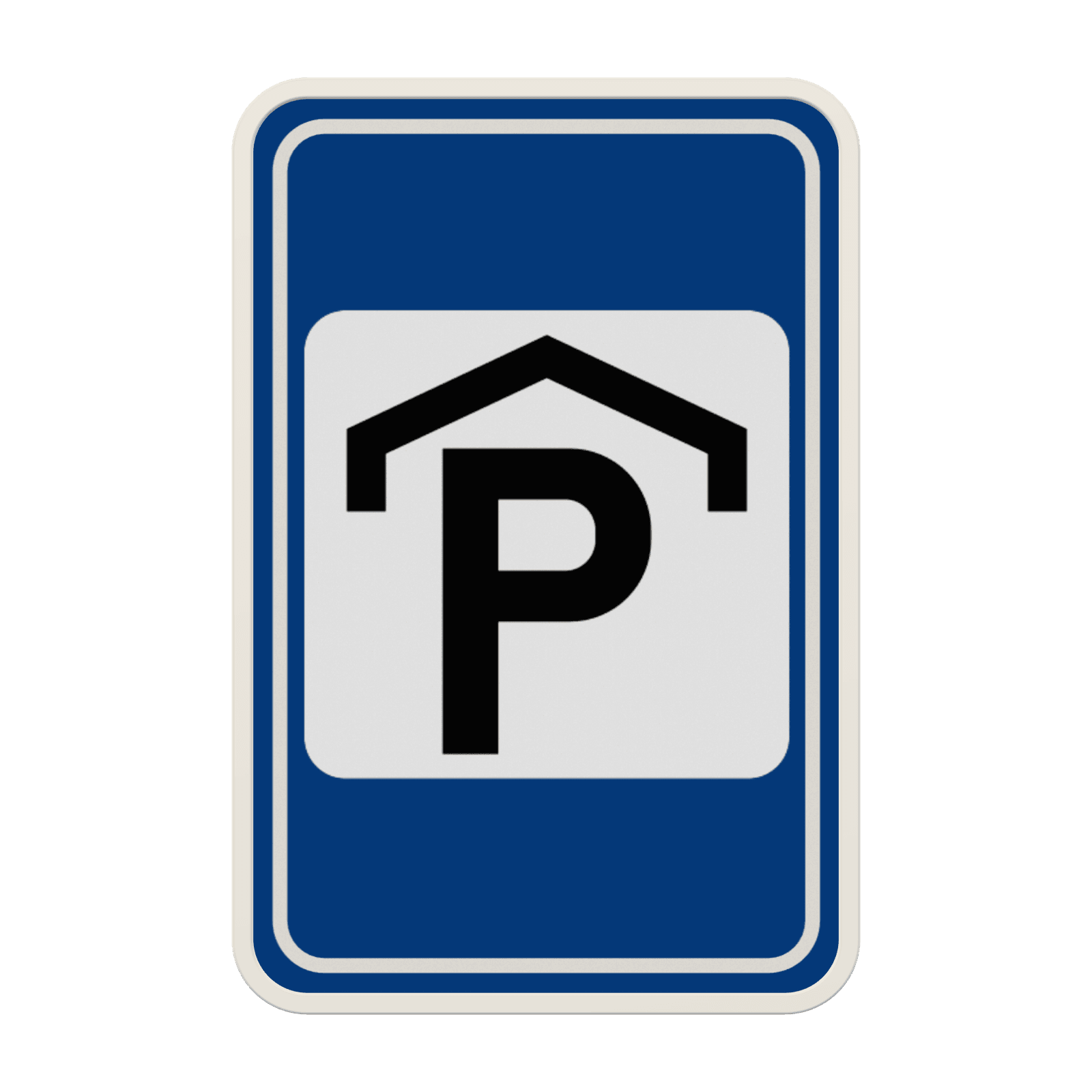 Panneau G2000 - F60 - Annonce d’un parking couvert