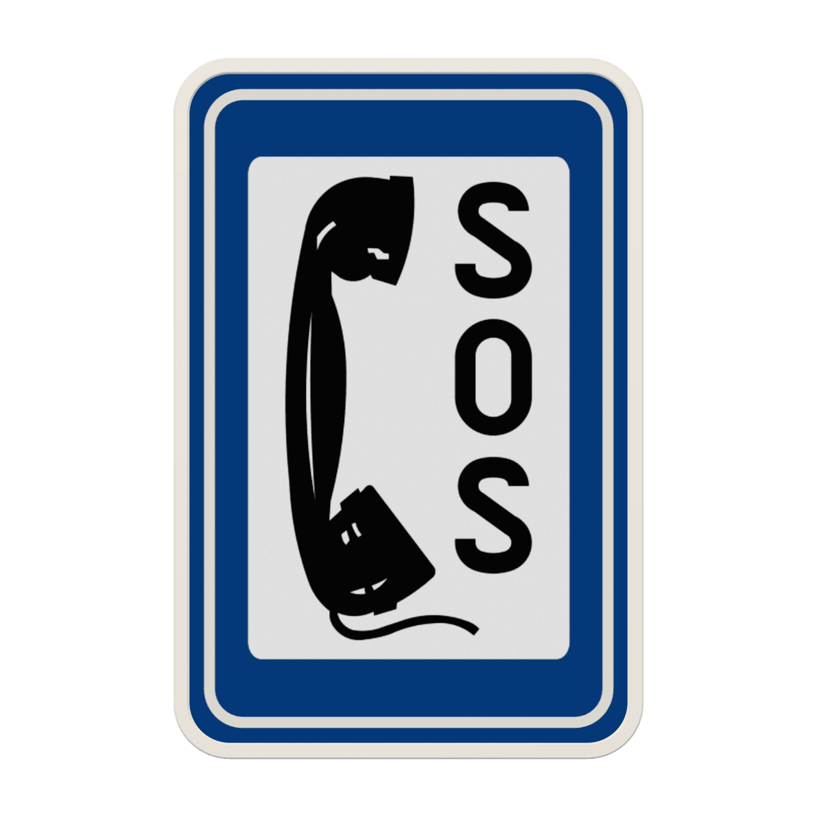 Panneau G2000 - F62 - Téléphone d’appel d’urgence