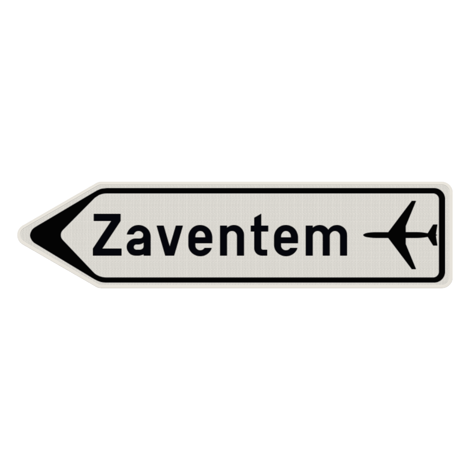 Panneau G2000 - F33a - Signal de direction à distance (gauche)