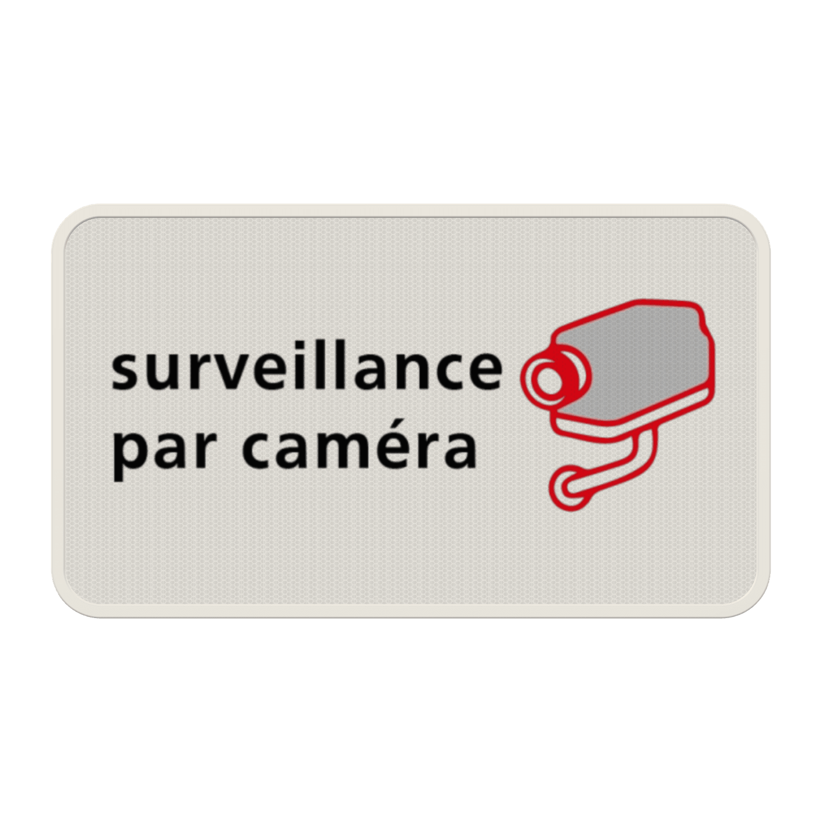 Panneau surveillance par caméra