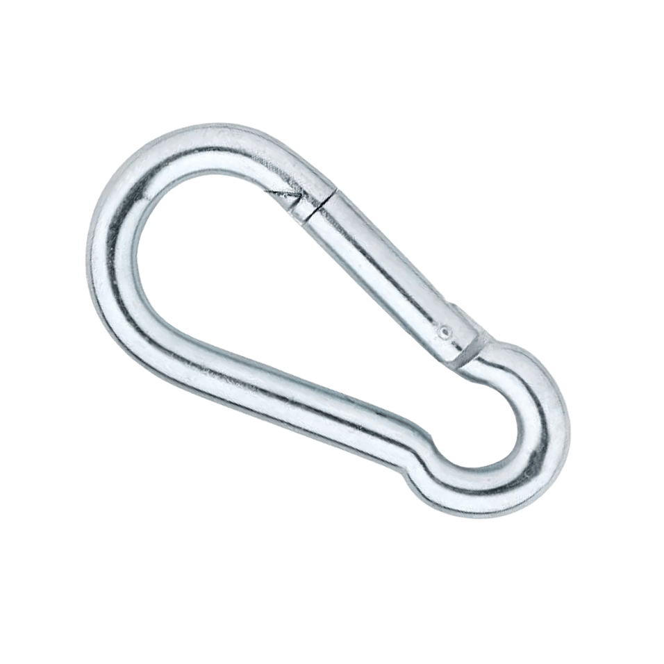 Karabijnhaak C-DIN 5299 verzinkt 50 x 5 mm