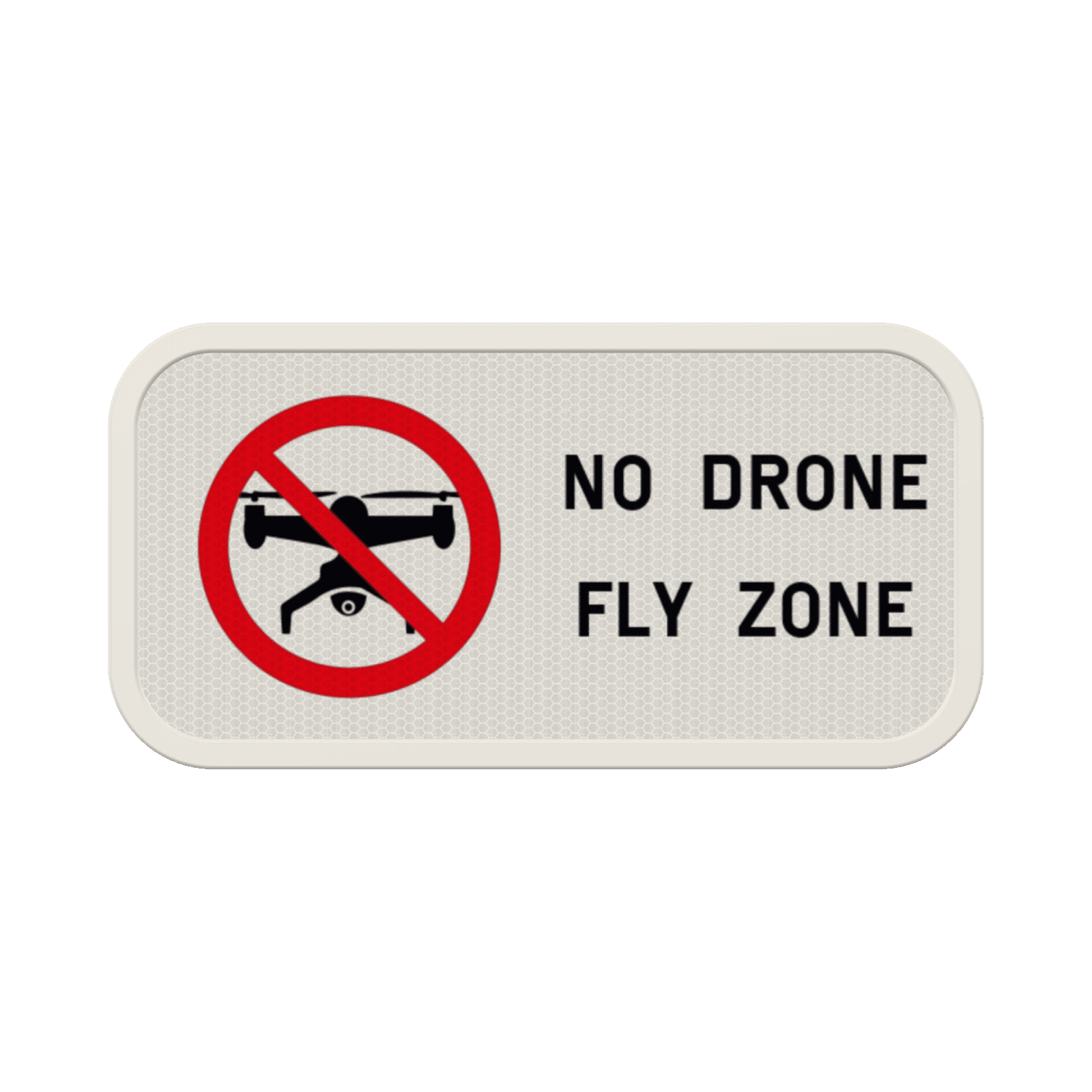 Panneau de signalisation - Zone interdite aux drones
