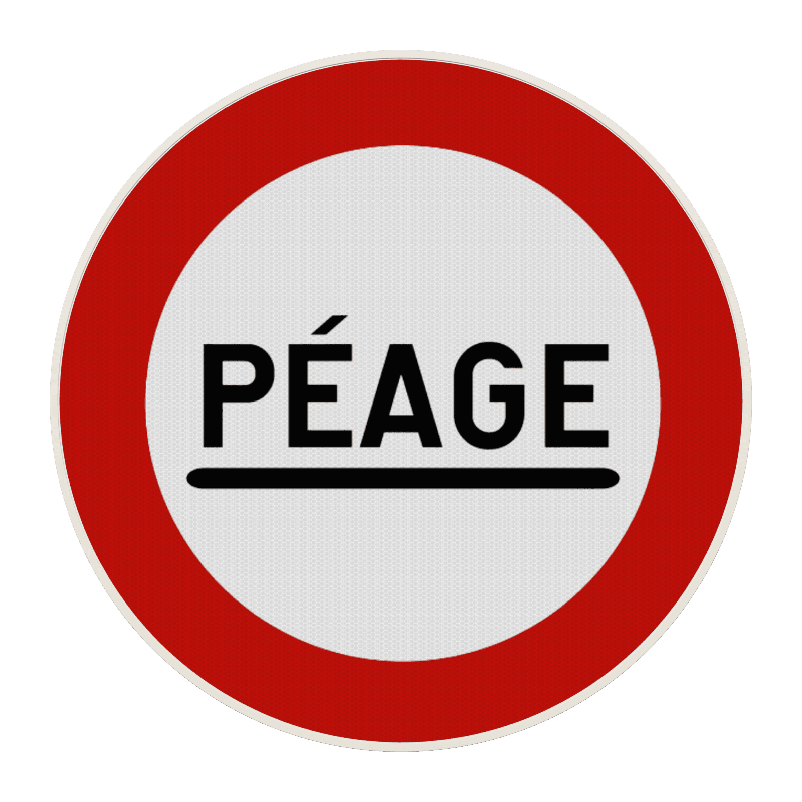 Panneau G2000 - C47 - Poste de péage