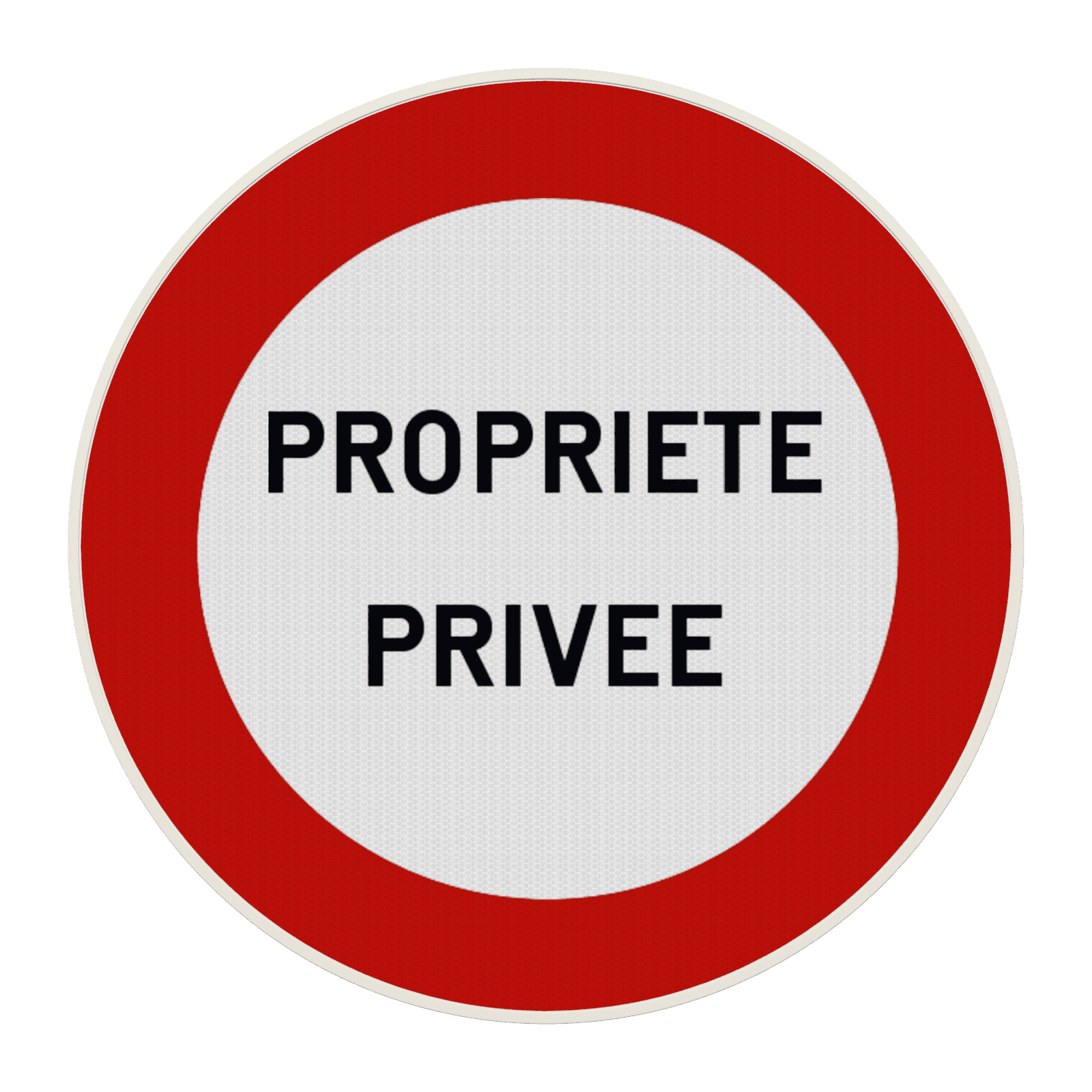 Panneau de signalisation - C3 - Propriété privée