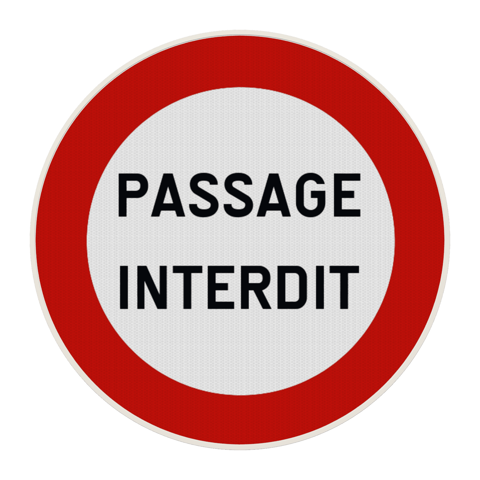 Panneau de signalisation - C3 - PASSAGE INTERDIT