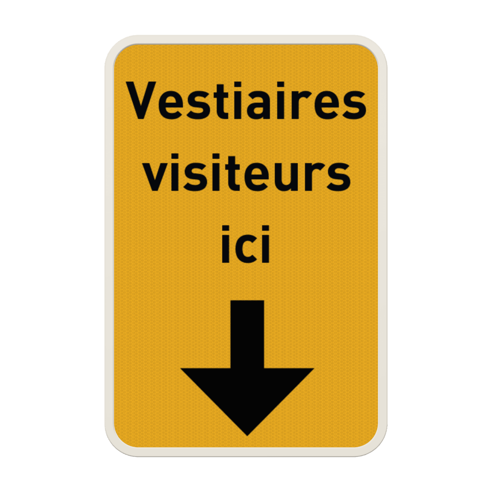 Panneau d'information - Votre texte + pictogramme