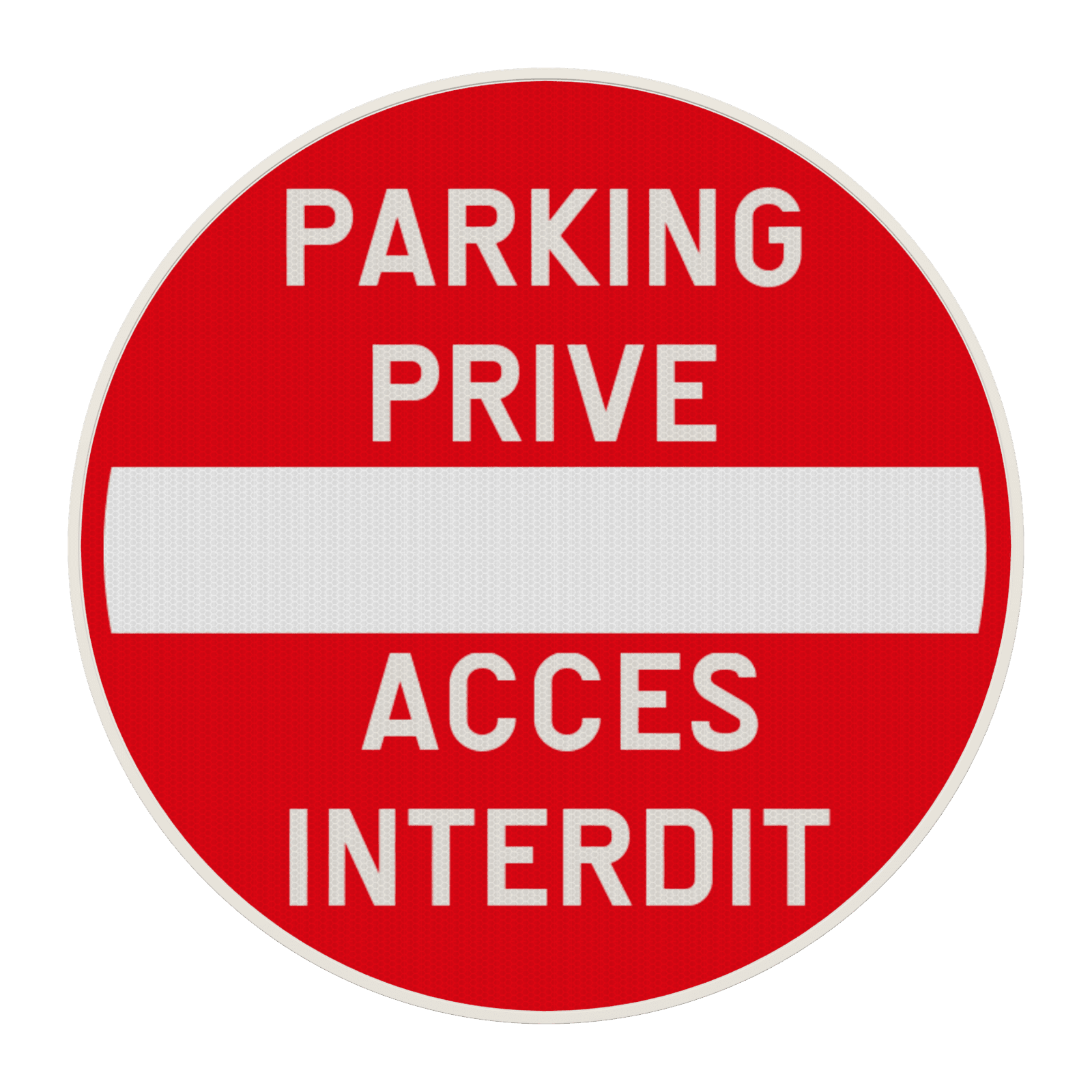 Panneau parking privé – accès interdit aux véhicules