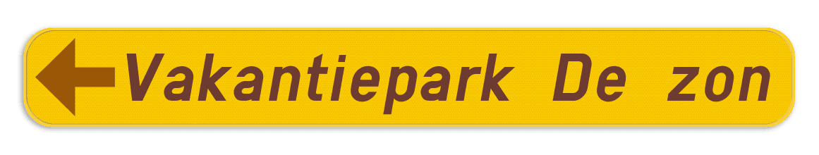 Verkeersbord SB250 F37 - Wegwijzer naar hotels, campings, restaurant - links