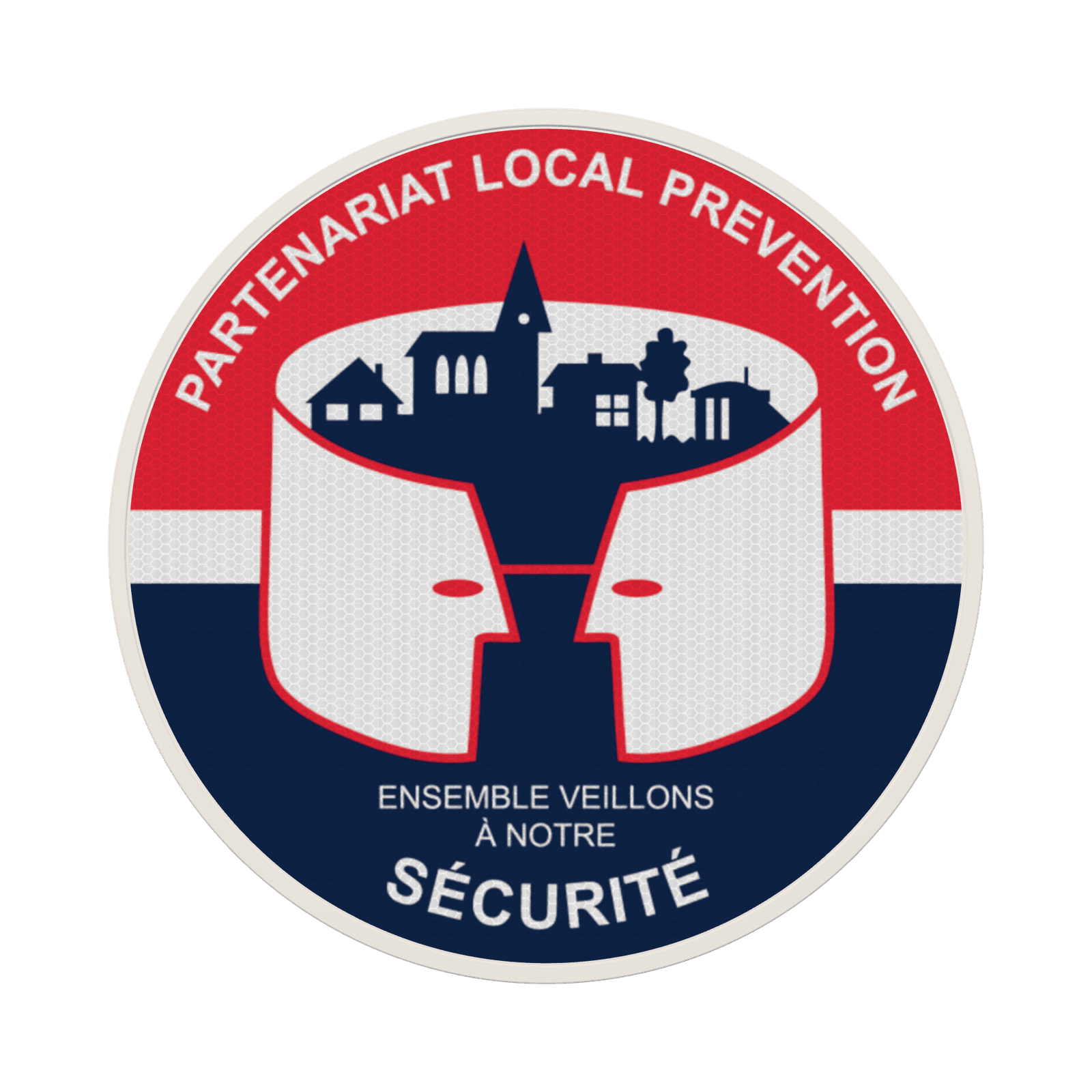 Panneau PLP Rond – Partenariat Local de Prévention
