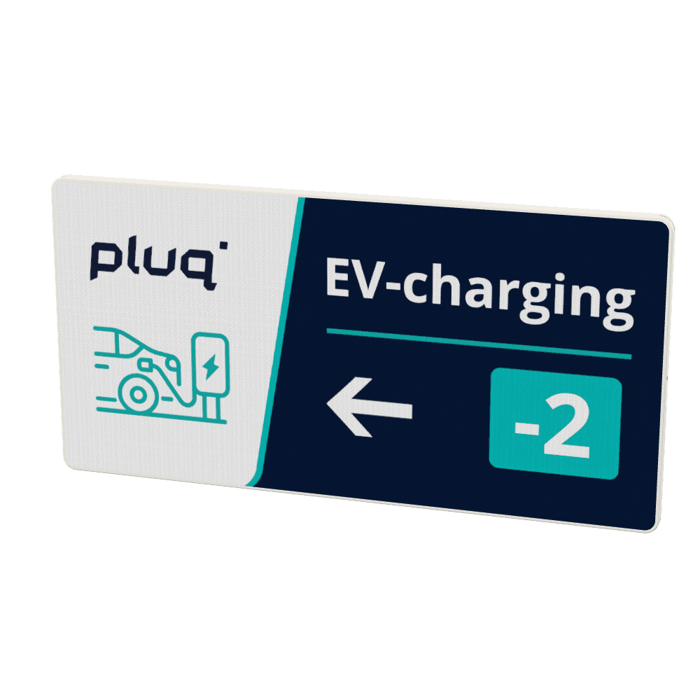 Verkeersbord - Pluq EV CHARGING - PLUQ (NL)