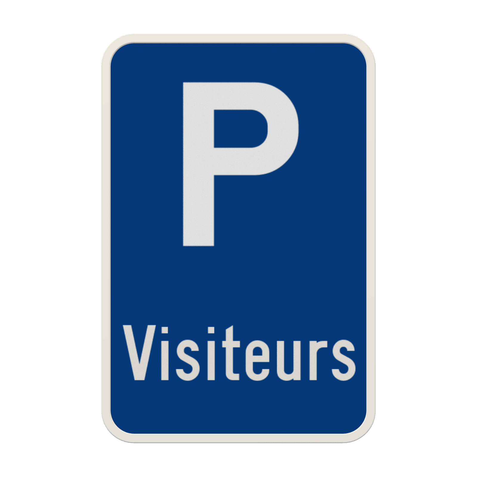 Panneau de stationnement - visiteurs