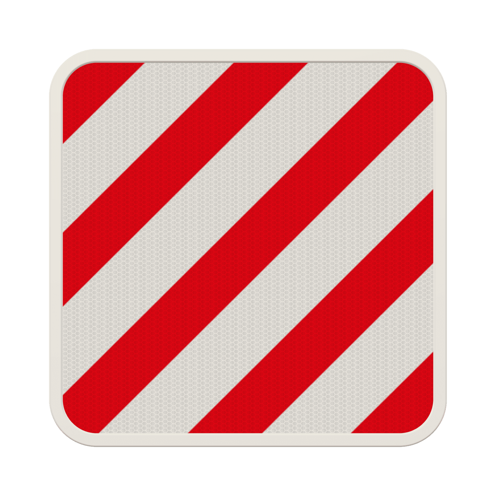 Panneau de démarcation réfléchissant pour signalisation temporaire