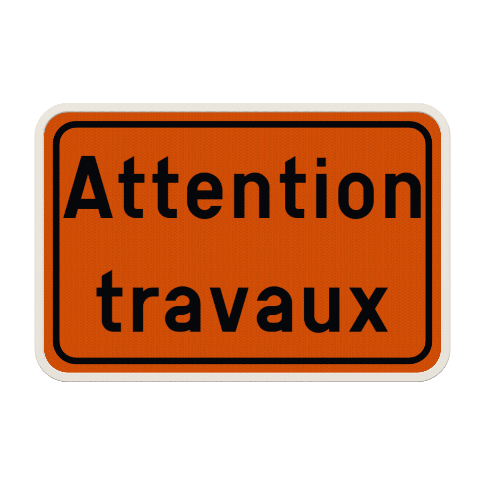 Panneau de signalisation - F39 - Attention travaux