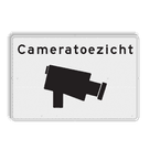 Verkeersbord Cameratoezicht basic - BP03