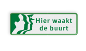 Buurtpreventie - Hier waakt de buurt