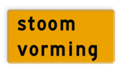 Tekstbord - OB604t - stoom vorming - Werk in uitvoering