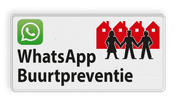 Verkeersbord L209d WhatsApp Buurtpreventie - 01