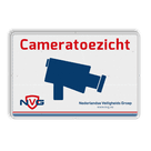 Verkeersbord cameratoezicht in huisstijl - BP03a