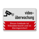 Dieses Gebäude ist Videoüberwacht - Verkehrsschild